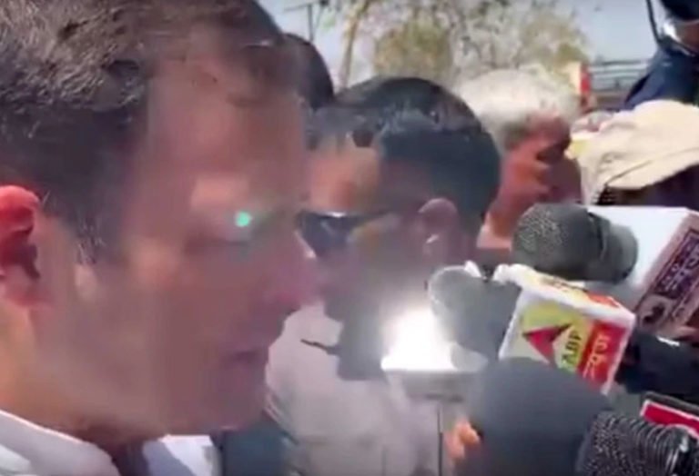 பரப்புரையில்  ராகுல் காந்தியின் உயிருக்கு ஆபத்து? -உள்துறை அமைச்சகம் மறுப்பு..