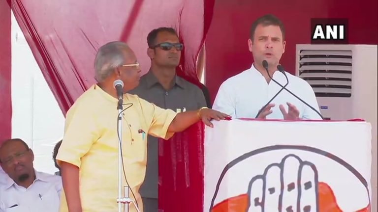 தமிழ்நாட்டில் இன்னொரு அனிதா தற்கொலை செய்வதை காங்., விரும்பவில்லை : சேலத்தில் ராகுல்  பரப்புரை