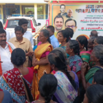 காரைக்குடியில் காங்., வேட்பாளர் மாங்குடி அனல் பறக்கும் பரப்புரை..