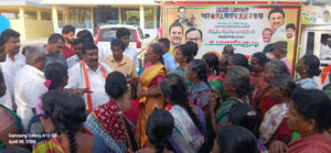 காரைக்குடியில் காங்., வேட்பாளர் மாங்குடி அனல் பறக்கும் பரப்புரை..