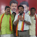 அமமுக மாநில அம்மா பேரவை இணைச் செயலாளர் மருங்கி பட்டி ரமேஷ் தவெகவில் இணைந்தார்..