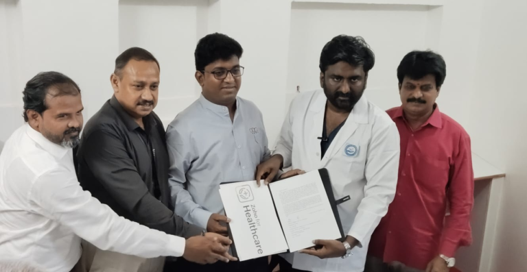 காரைக்குடி குளோபல் மிஷின் மருத்துவமனை சோஹோ( Zoho )-வுடன் புரிந்துணர்வு ஒப்பந்தம்..