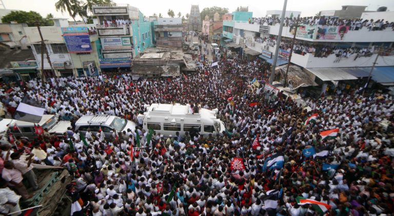 திருவண்ணாமலையில் முதல்வர் மு.க.ஸ்டாலின் பரப்புரை..