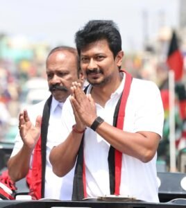 திருப்பத்துாரில் அமைச்சர் பெரிய கருப்பனை ஆதரித்து துணை முதல்வர் உதயநிதி பரப்புரை..