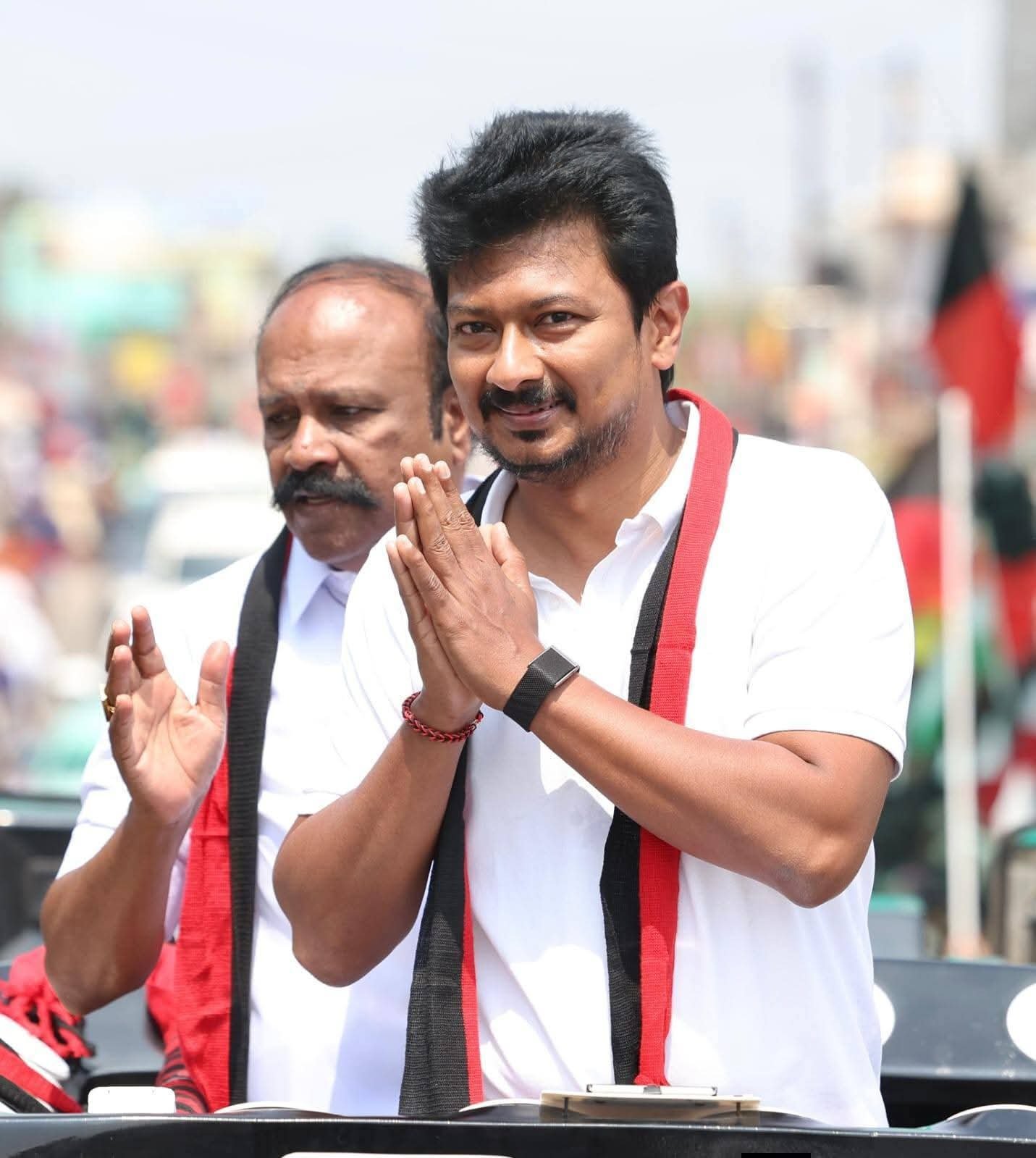 திருப்பத்துாரில் அமைச்சர் பெரிய கருப்பனை ஆதரித்து துணை முதல்வர் உதயநிதி பரப்புரை..