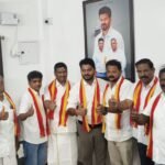 காரைக்குடியில் தவெக -வில் இணைந்த திமுக,அதிமுக, உள்ளிட்ட மாற்று கட்சியினர்..