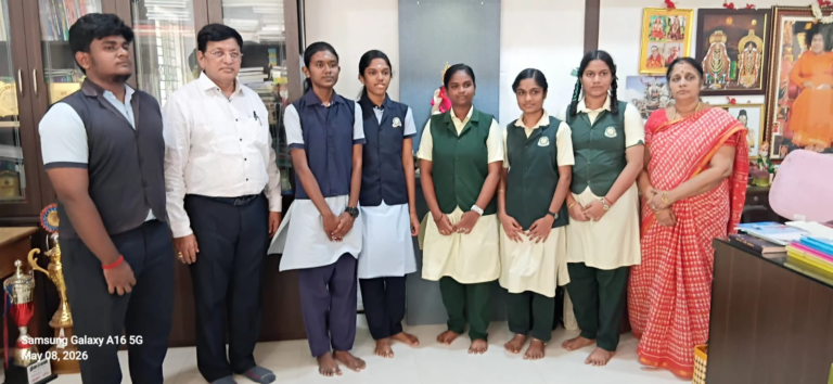 12-ஆம் வகுப்பு பொதுத் தேர்வு :வித்யா கிரி மெட்ரிக் மெல்நிலைப்பள்ளி பள்ளி புதுவயல், காரைக்குடி மாணவ,மாணவிகள் அபார சாதனை…