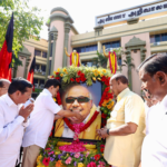 கலைஞரின் 103வது பிறந்தநாள் : திமுக தலைவர் மு.க.ஸ்டாலின் மரியாதை..