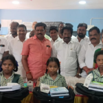 முதல்வர் விஜய் பிறந்தநாள் விழா : காரைக்குடி ஸ்ரீ சரஸ்வதி ஆரம்பப் பள்ளி மாணவர்களுக்கு நலத் திட்ட உதவி..