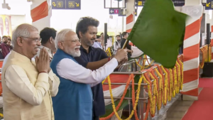சென்னை பூந்தமல்லி – வடபழனி வழித்தடத்தில் மெட்ரோ ரயில் சேவை பிரதமர் மோடி தொடங்கி வைத்தார்.