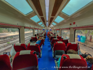 குருவாயூர்- மதுரை விரைவு இரயிலில் நாளை முதல் விஸ்டாடோம் அறிமுகம்..
